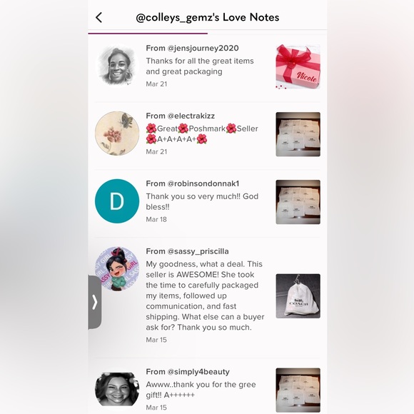 Coach Dust Bag-5 Total-NWOT - Picture 13 of 16